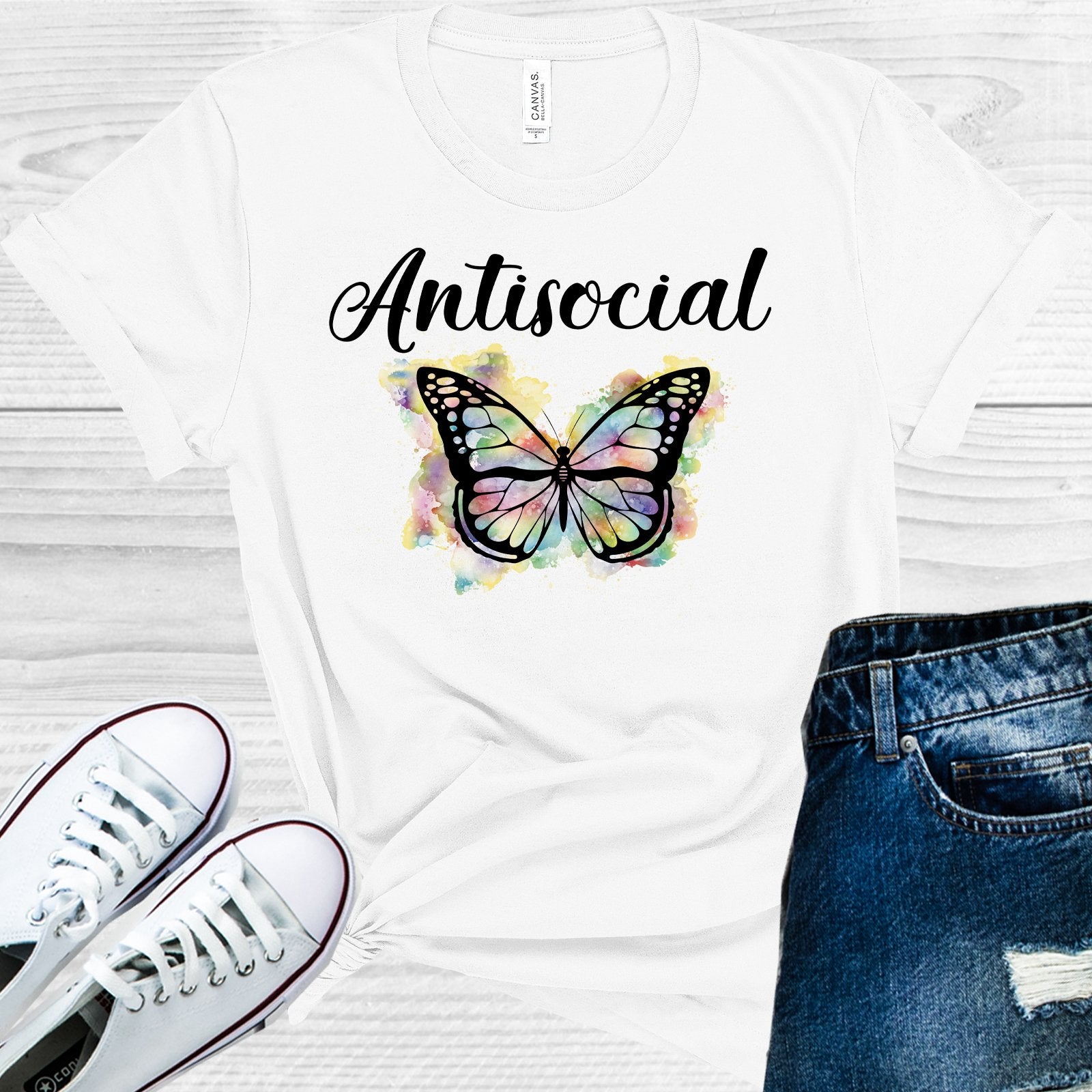 Antisocial Butterfly Graphic Tee Graphic Tee