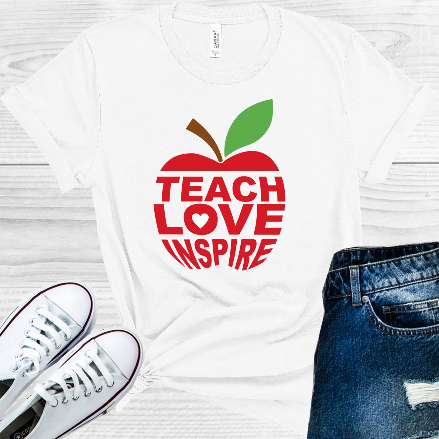 Teach Love Inspire Graphic Tee Graphic Tee