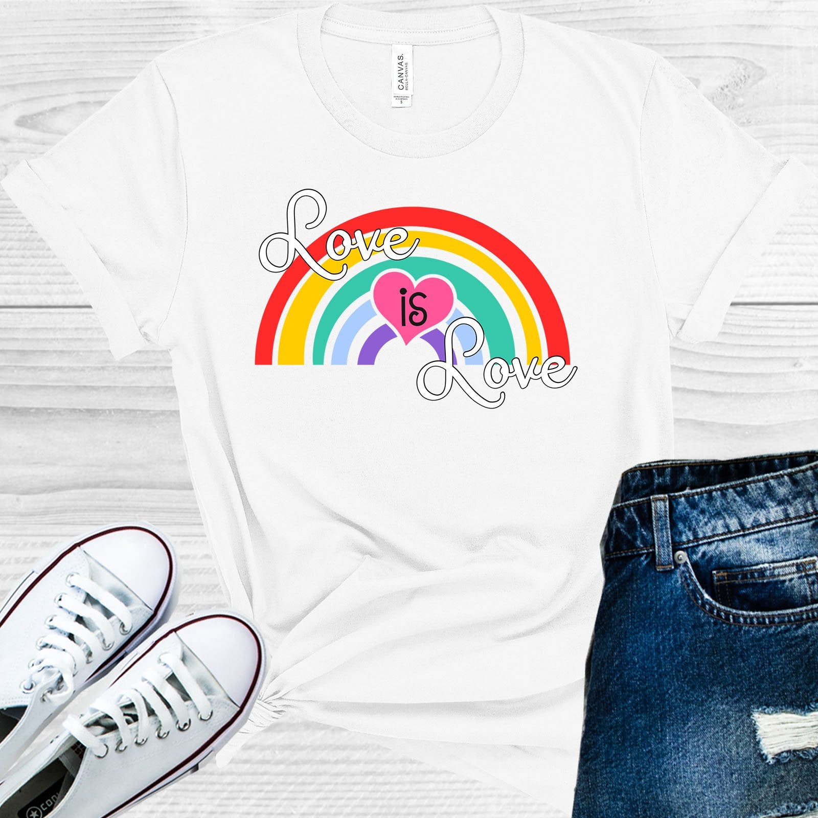 Love Is Graphic Tee Graphic Tee