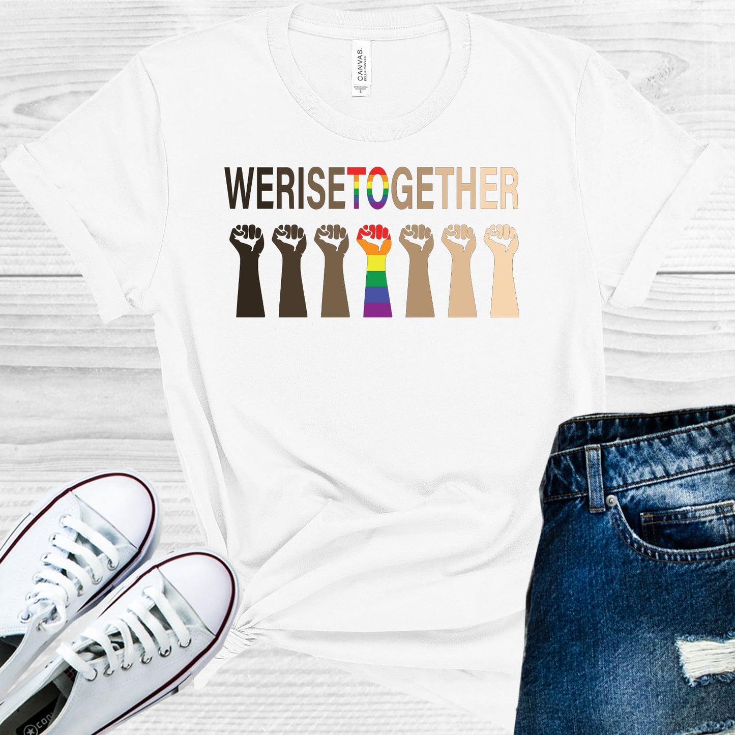 We Rise Together Graphic Tee Graphic Tee