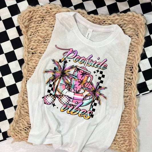 Poolside Vibes Graphic Tee