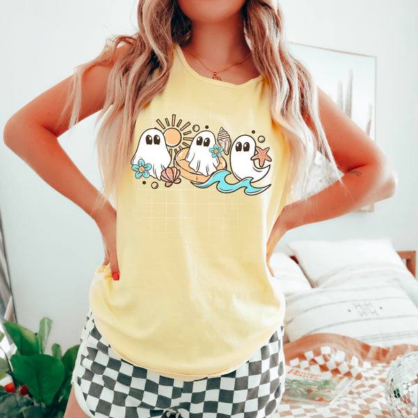 Swimming Ghosts Graphic Tee