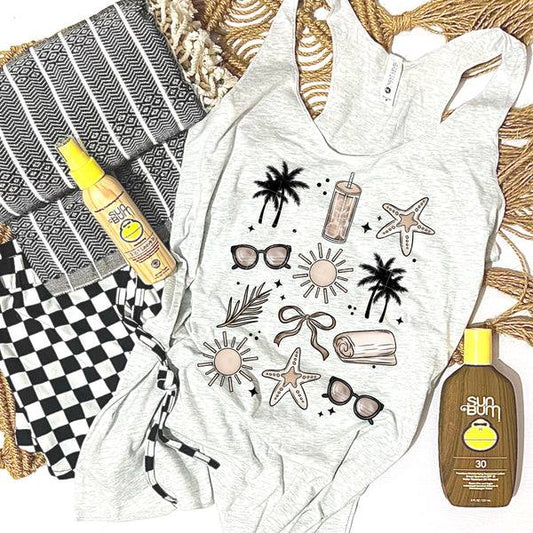 Summer Collage Graphic Tee