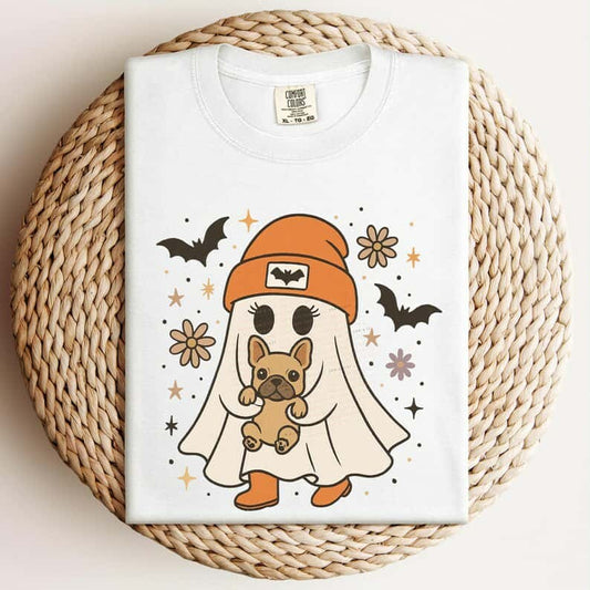 Ghost Frenchie Graphic Tee