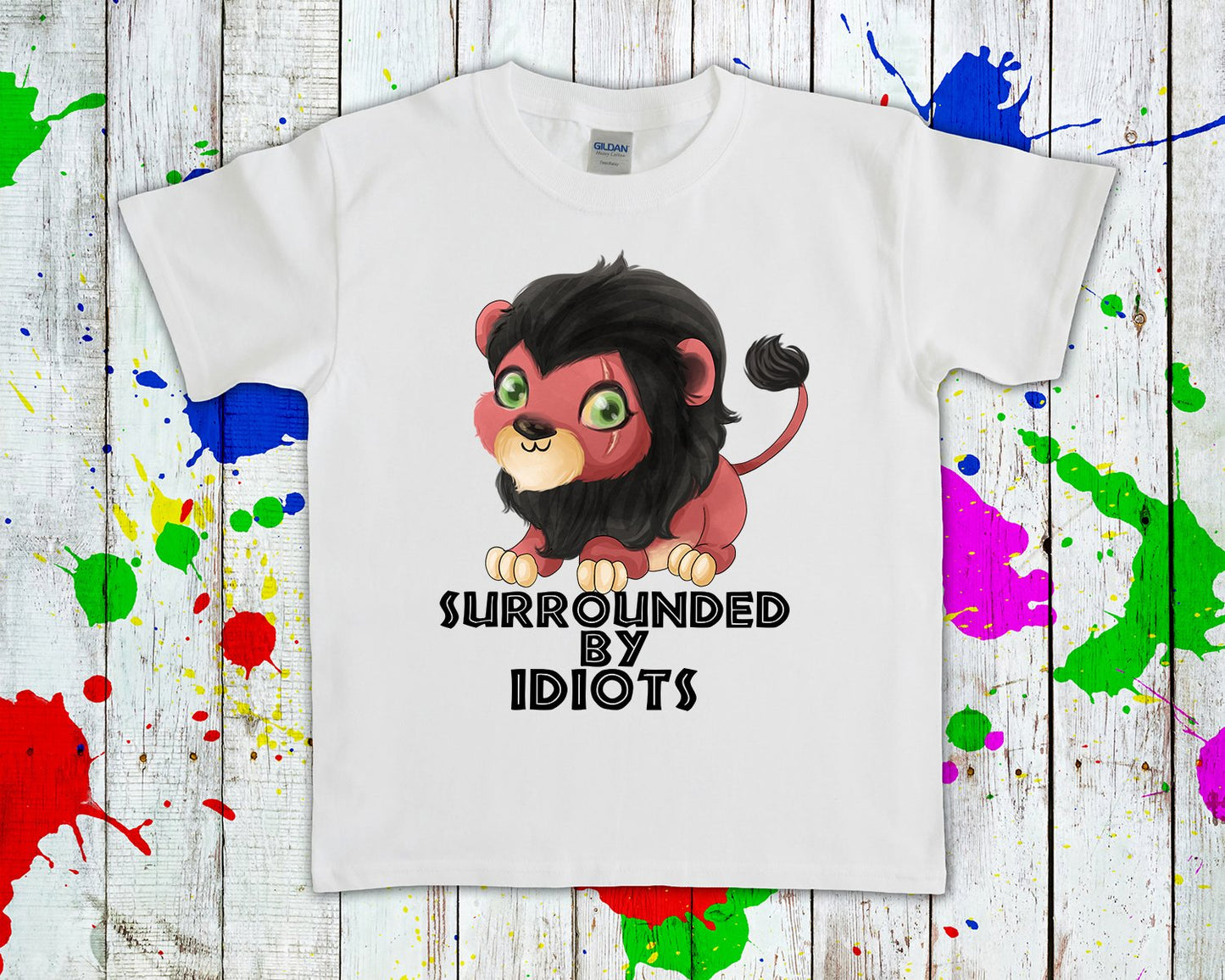 Surrounded By Idiots Graphic Tee Graphic Tee