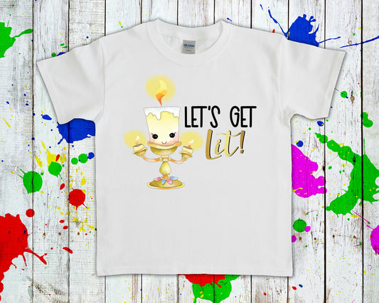 Lets Get Lit Graphic Tee Graphic Tee