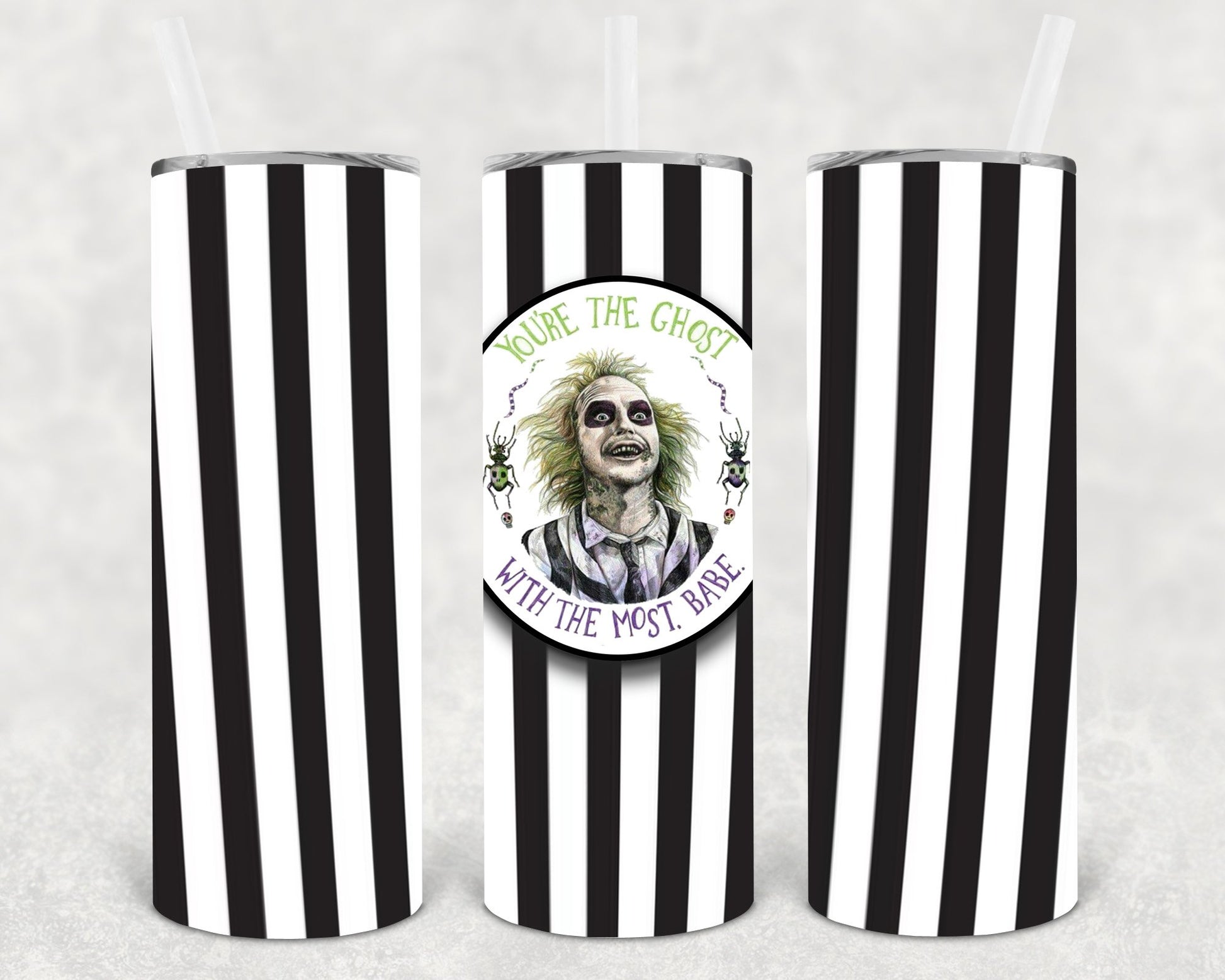 Youre The Ghost With Most Babe 20 Oz Skinny Tumbler