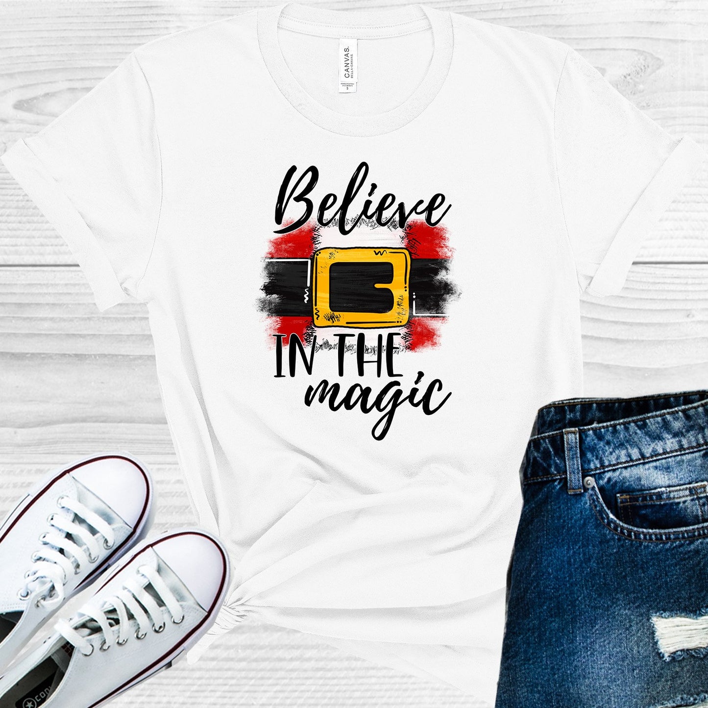 Believe In The Magic Graphic Tee Graphic Tee