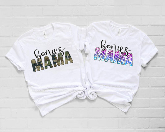 Bonus Mama (Camo) Graphic Tee Graphic Tee