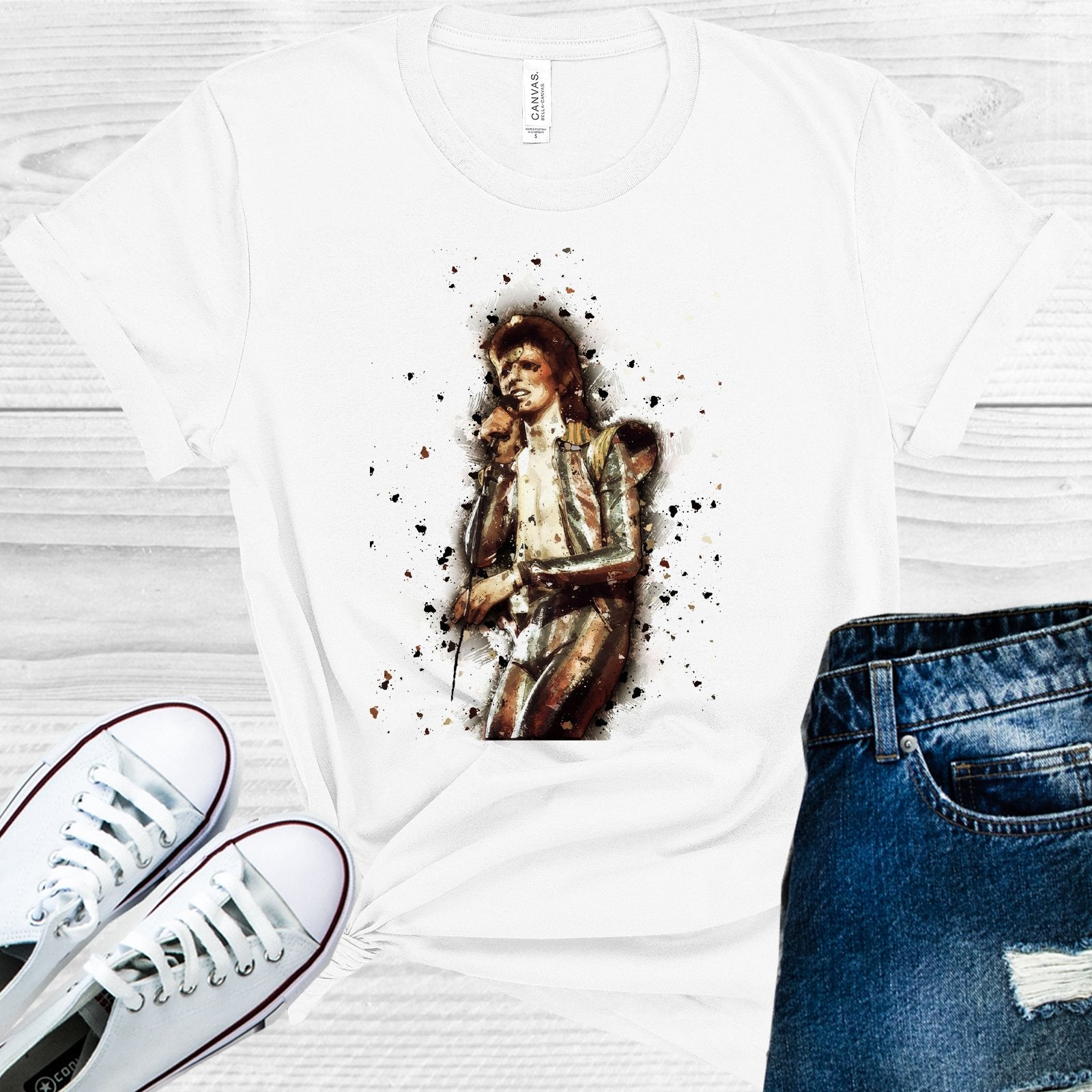 David Bowie Graphic Tee Graphic Tee