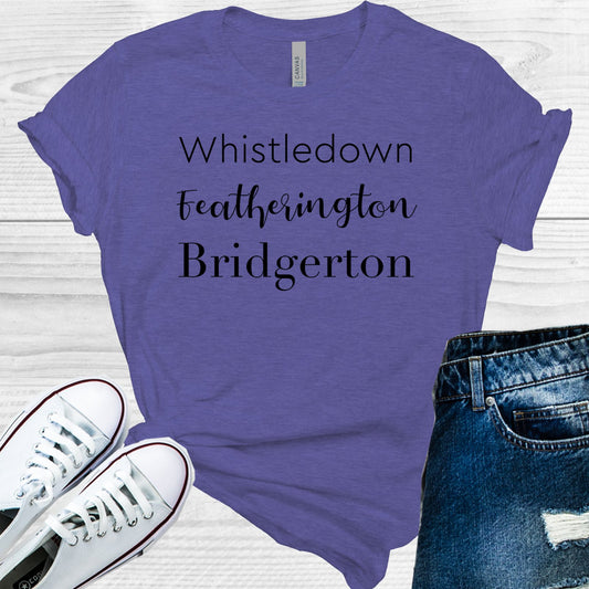Whistledown Featherington Bridgerton Graphic Tee Graphic Tee