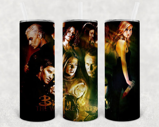 Buffy The Vampire Slayer Skinny 20 Oz Tumbler
