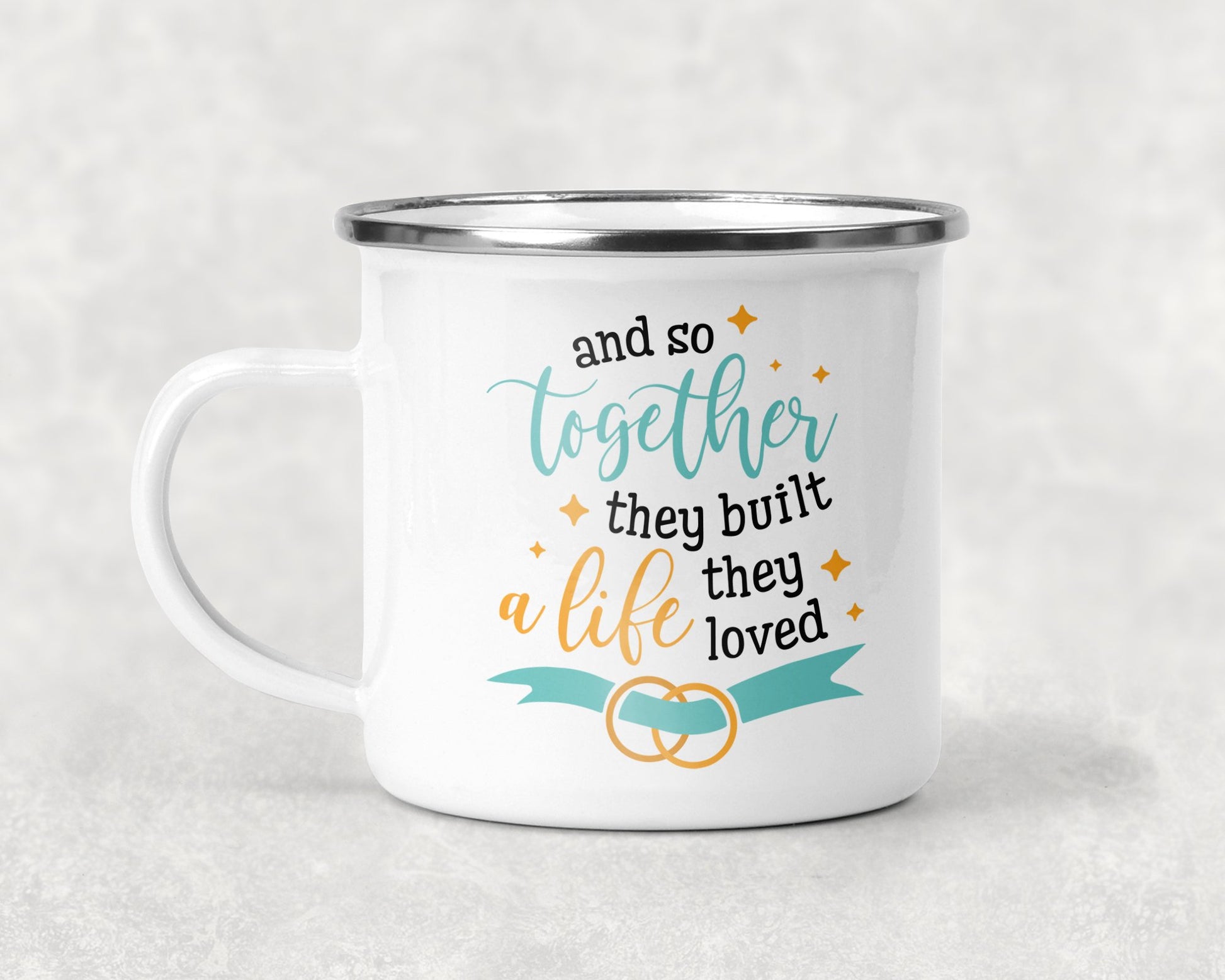 And So Together They Built A Life Loved Mug Coffee