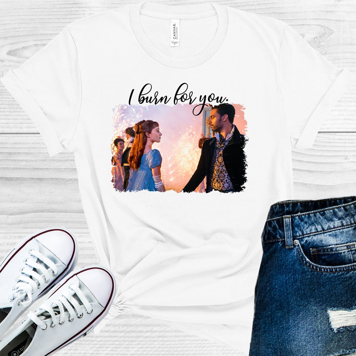 I Burn For You Bridgerton Graphic Tee Graphic Tee