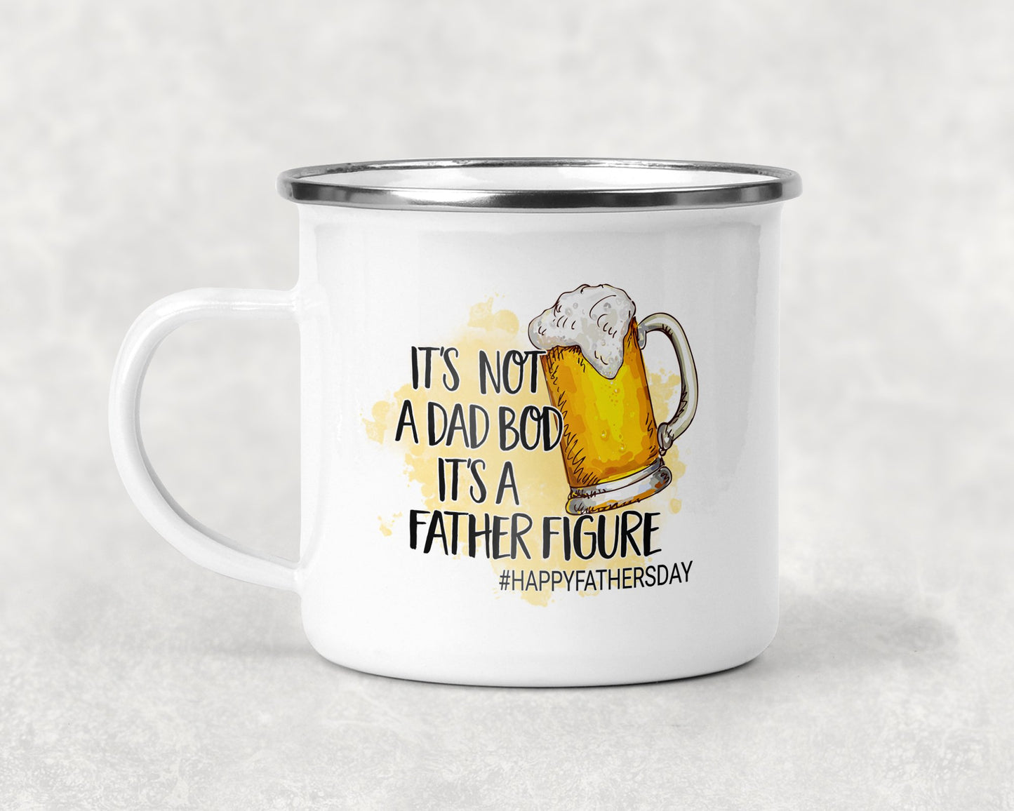 Its Not A Dad Bod Father Figure #happyfathersday Mug Coffee