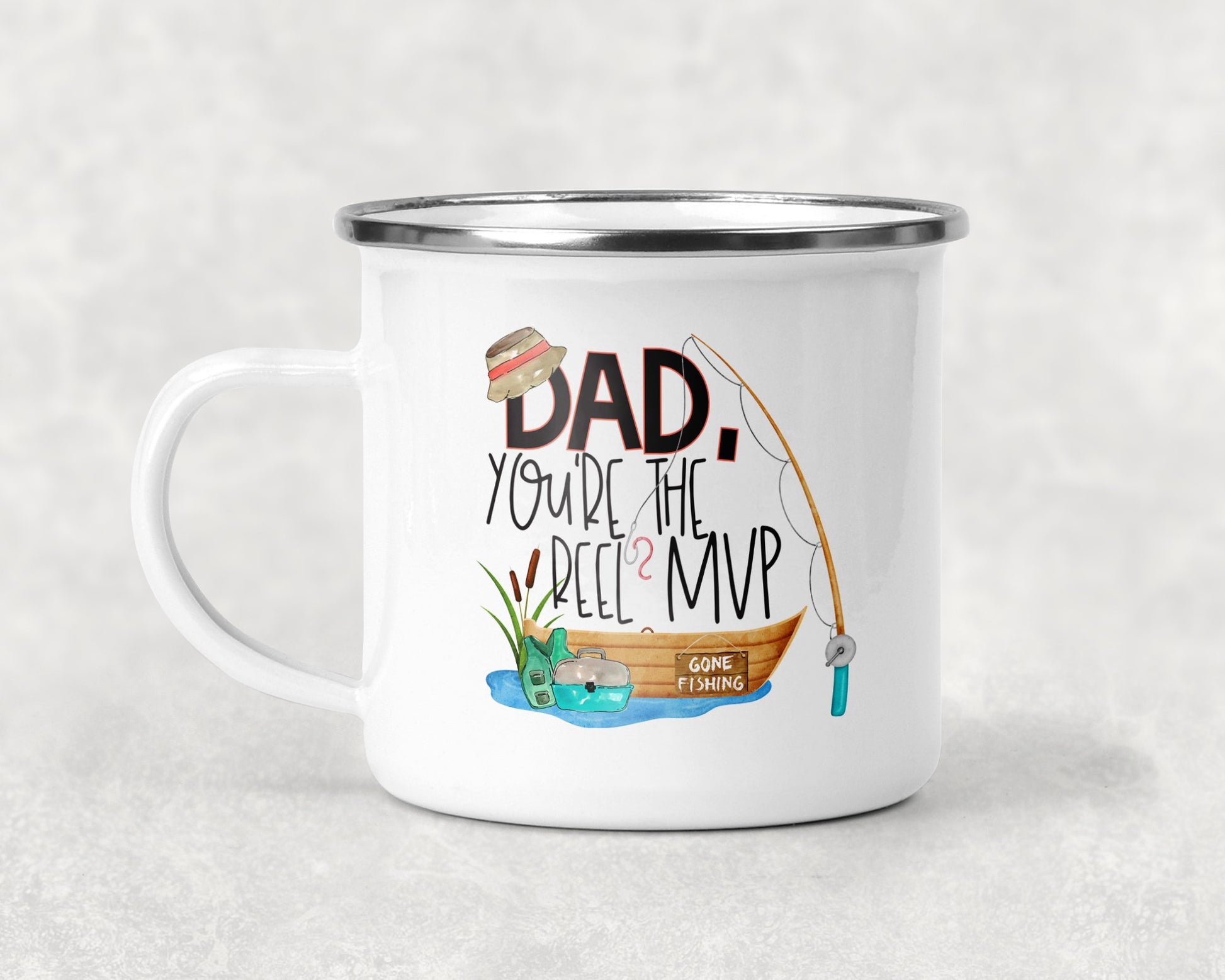 Dad Youre The Reel Mvp Mug Coffee