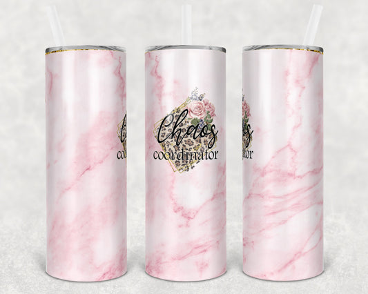 Chaos Coordinator 20 Oz Skinny Tumbler