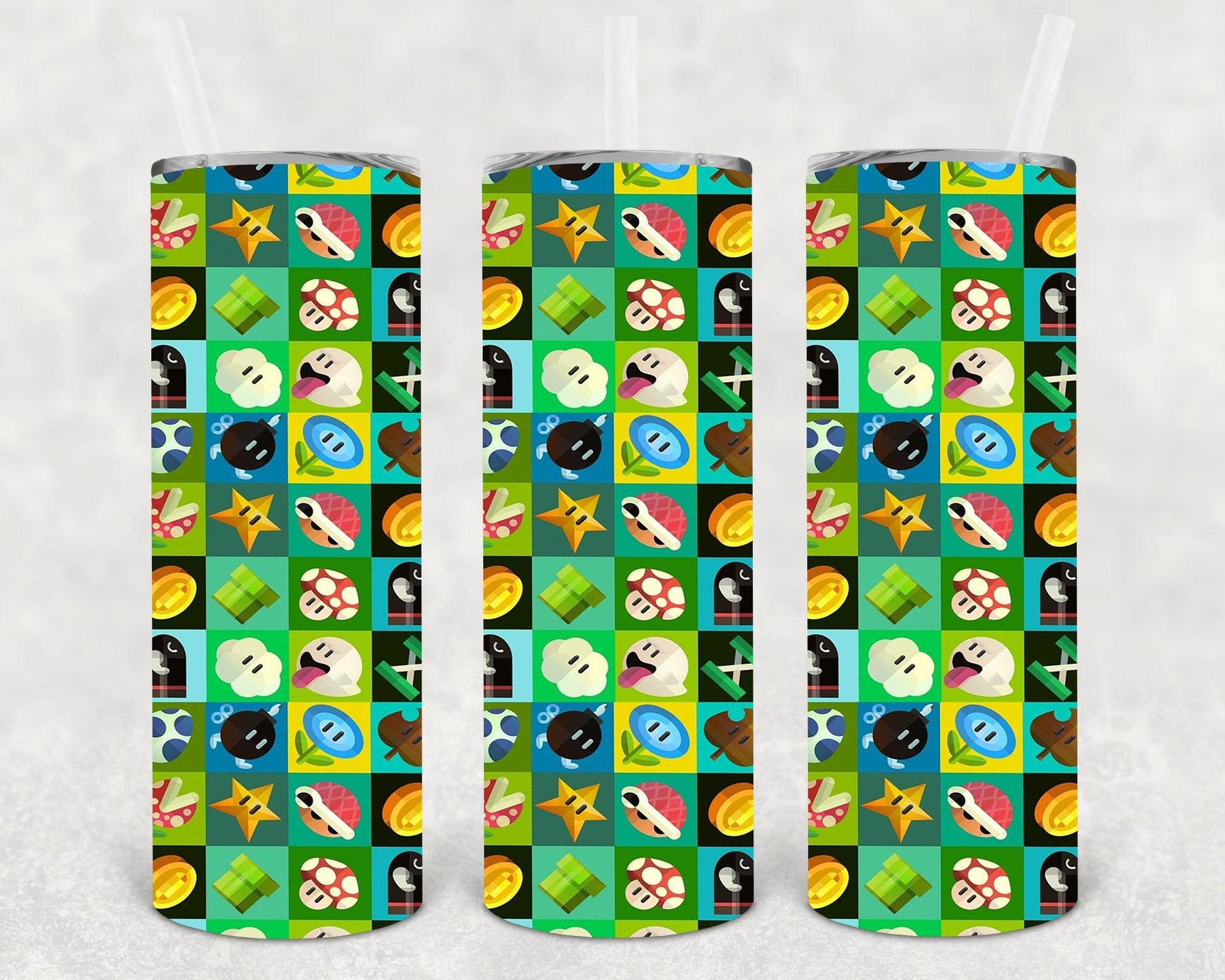 Icons 20 Oz Skinny Tumbler