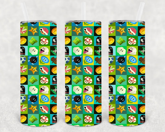 Icons 20 Oz Skinny Tumbler