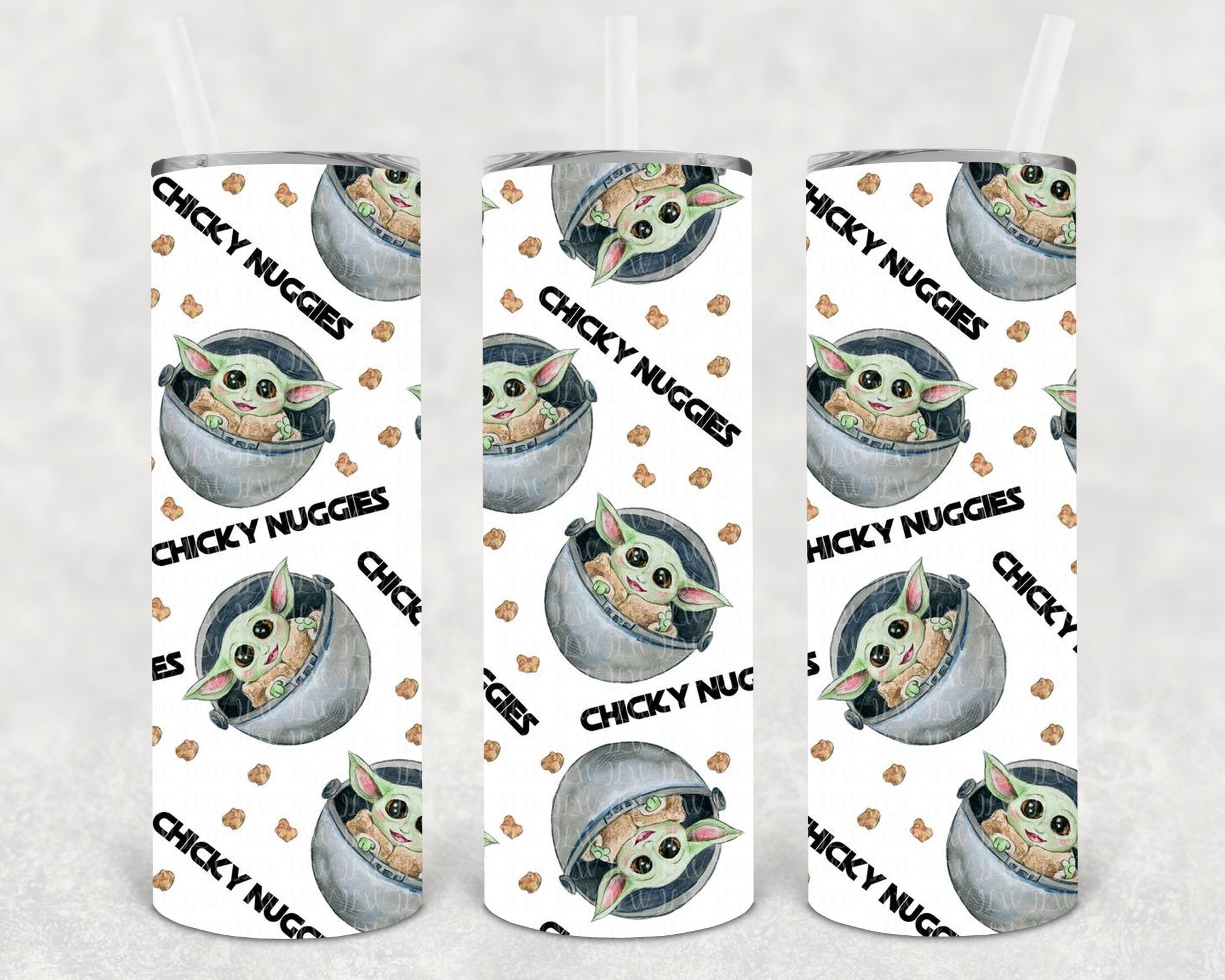 Chicky Nuggies 20 Oz Skinny Tumbler