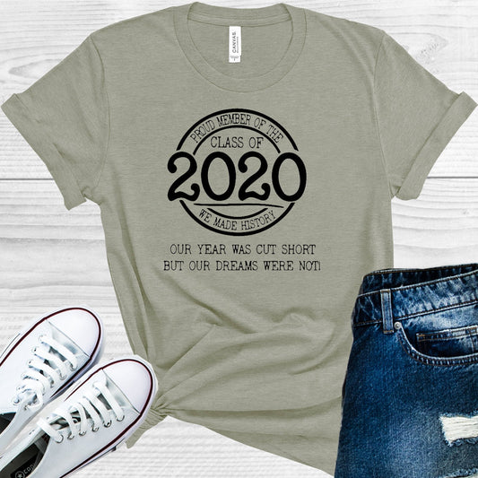 Proud Member Of The Class 2020 Graphic Tee Graphic Tee