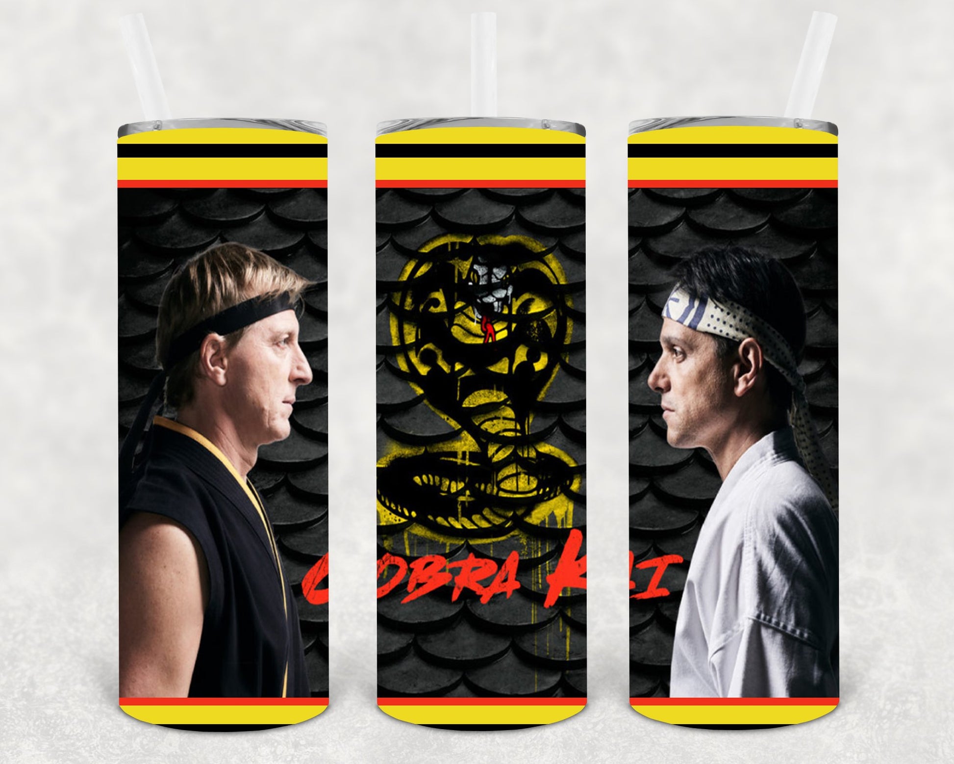 Cobra Kai 20 Oz Skinny Tumbler