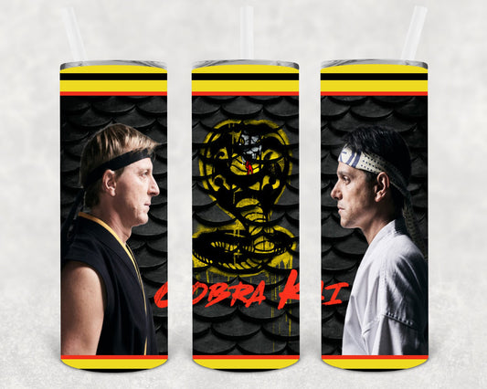 Cobra Kai 20 Oz Skinny Tumbler