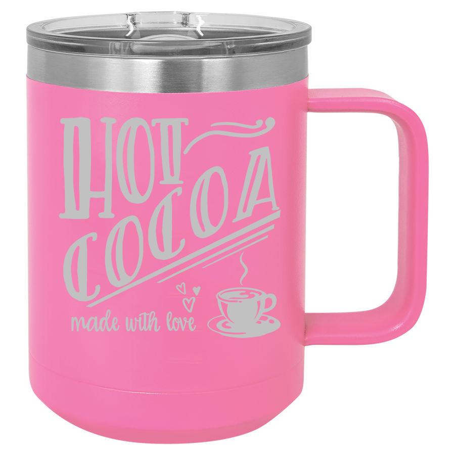 Hot Cocoa 15 Oz Polar Camel Coffee Mug With Sliding Lid