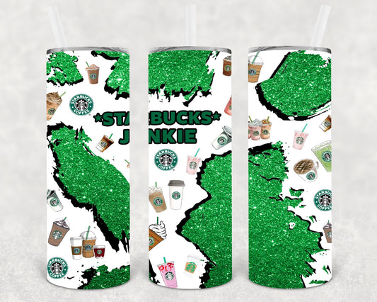 Junkie 20 Oz Skinny Tumbler