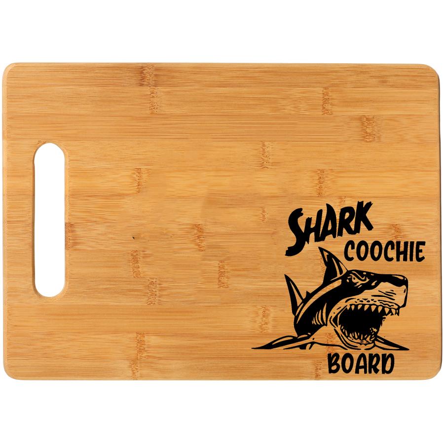 Shark Coochie Cutting Board