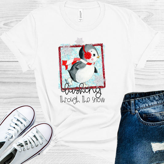 Dashing Through The Snow Graphic Tee Graphic Tee