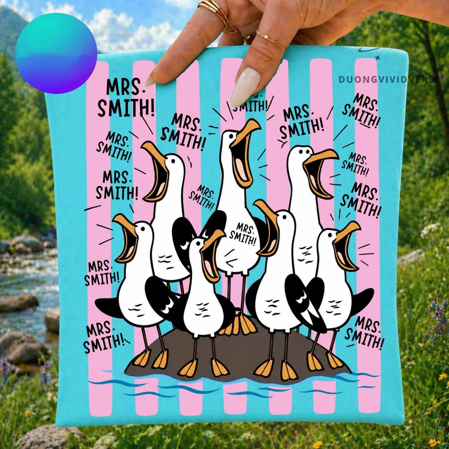 Teacher Seagulls Graphic Tee