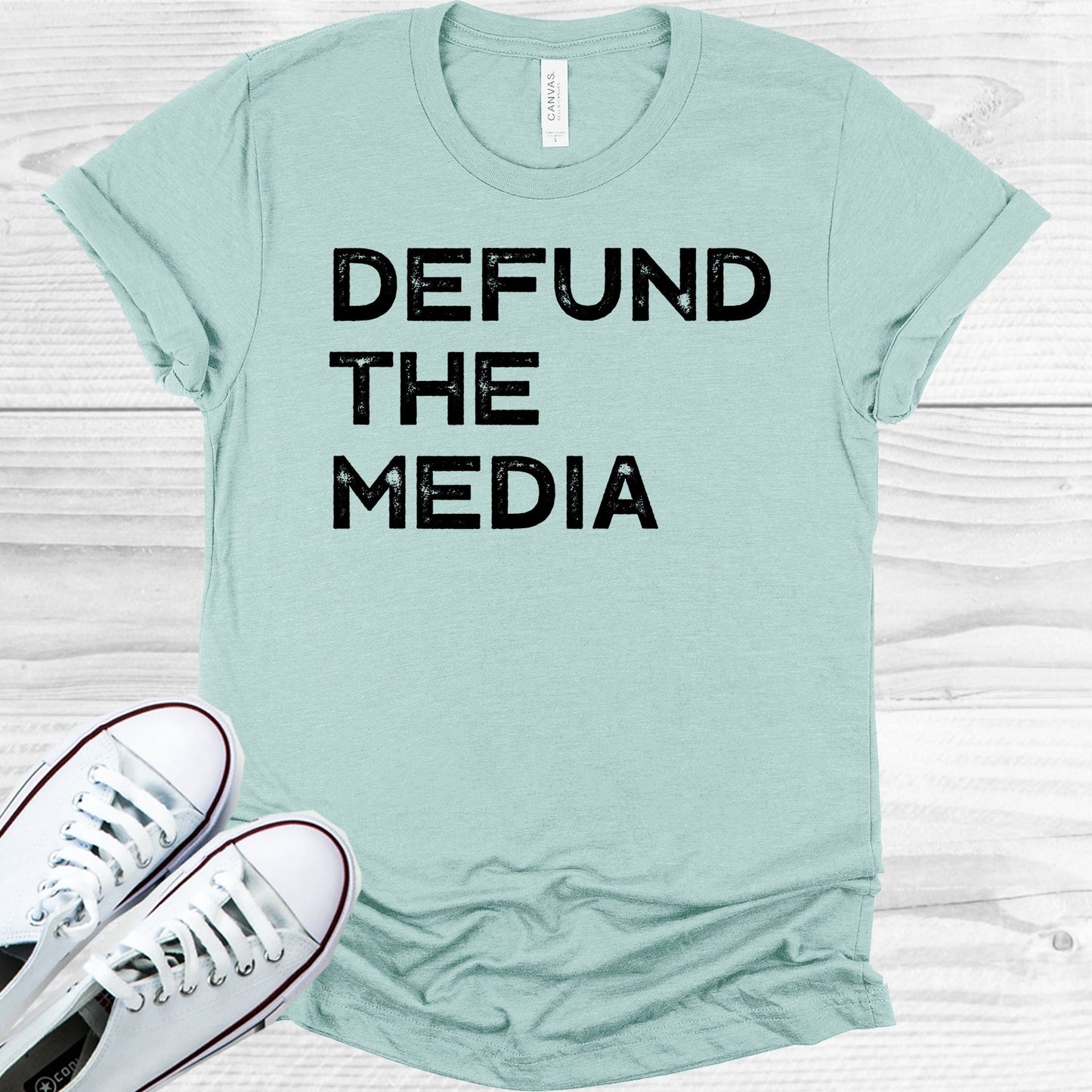 Defund The Media Graphic Tee Graphic Tee