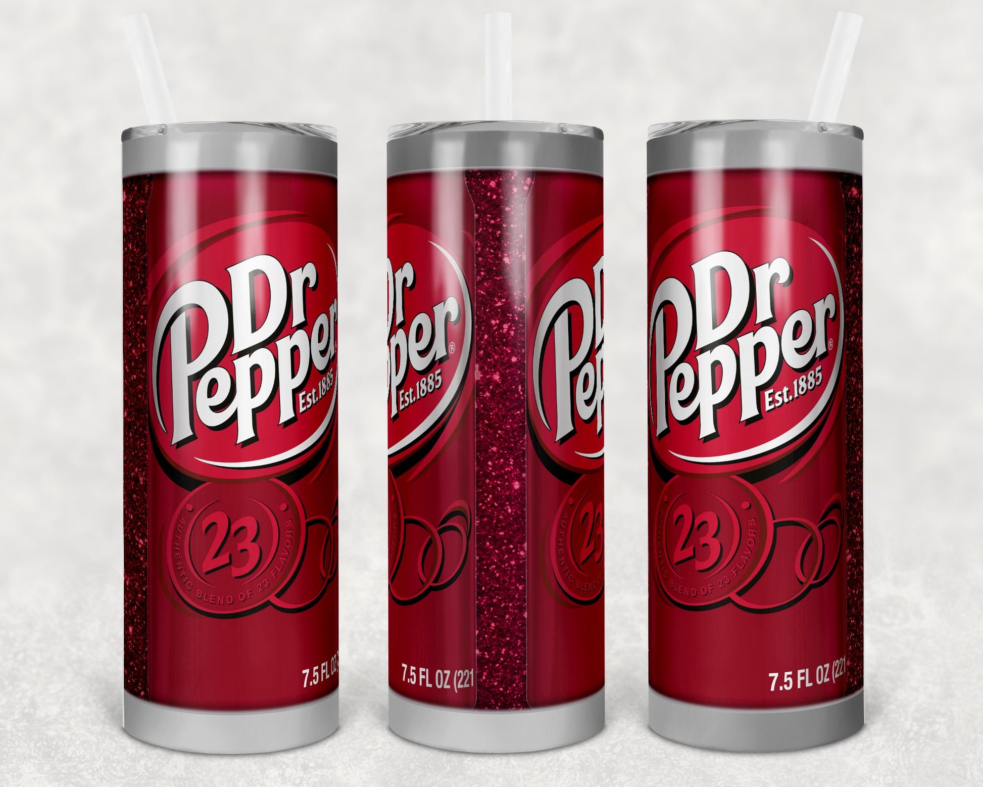 Dr. Pepper 20 Oz Skinny Tumbler