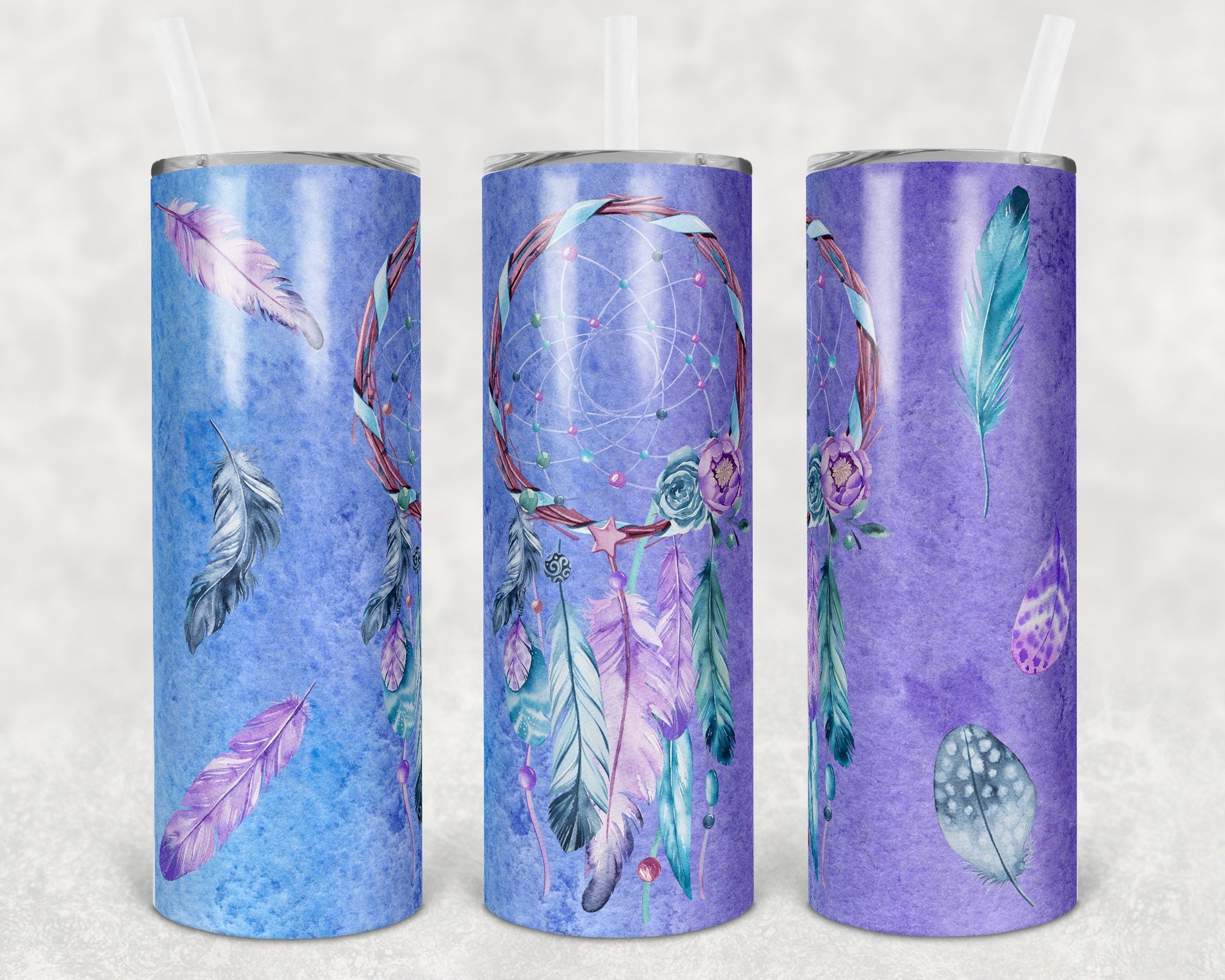 Dreamcatcher 20 Oz Skinny Tumbler