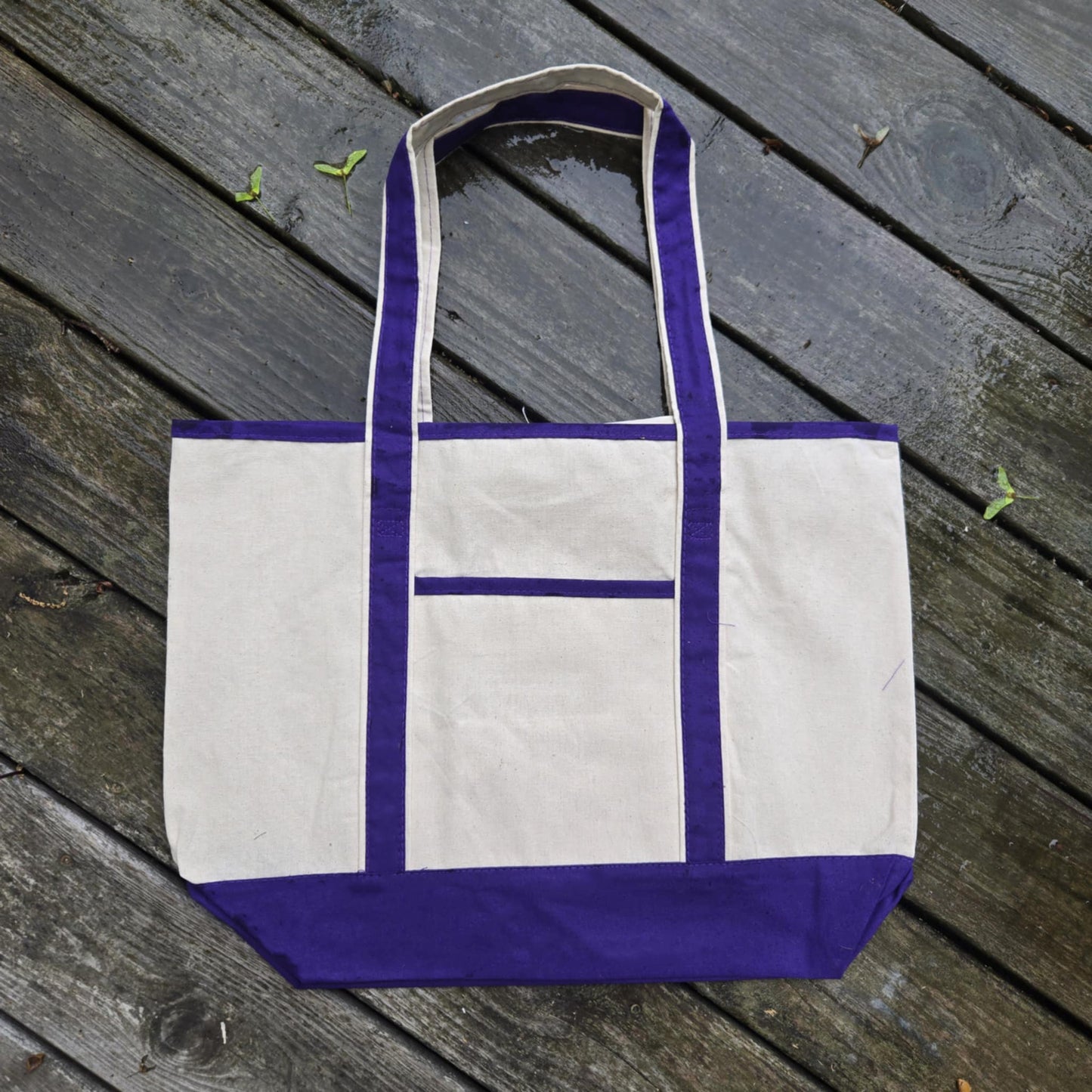 Mama Ribbon Embroidered Tote Bag