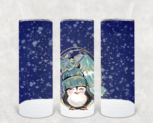 Penguin 20 Oz Skinny Tumbler