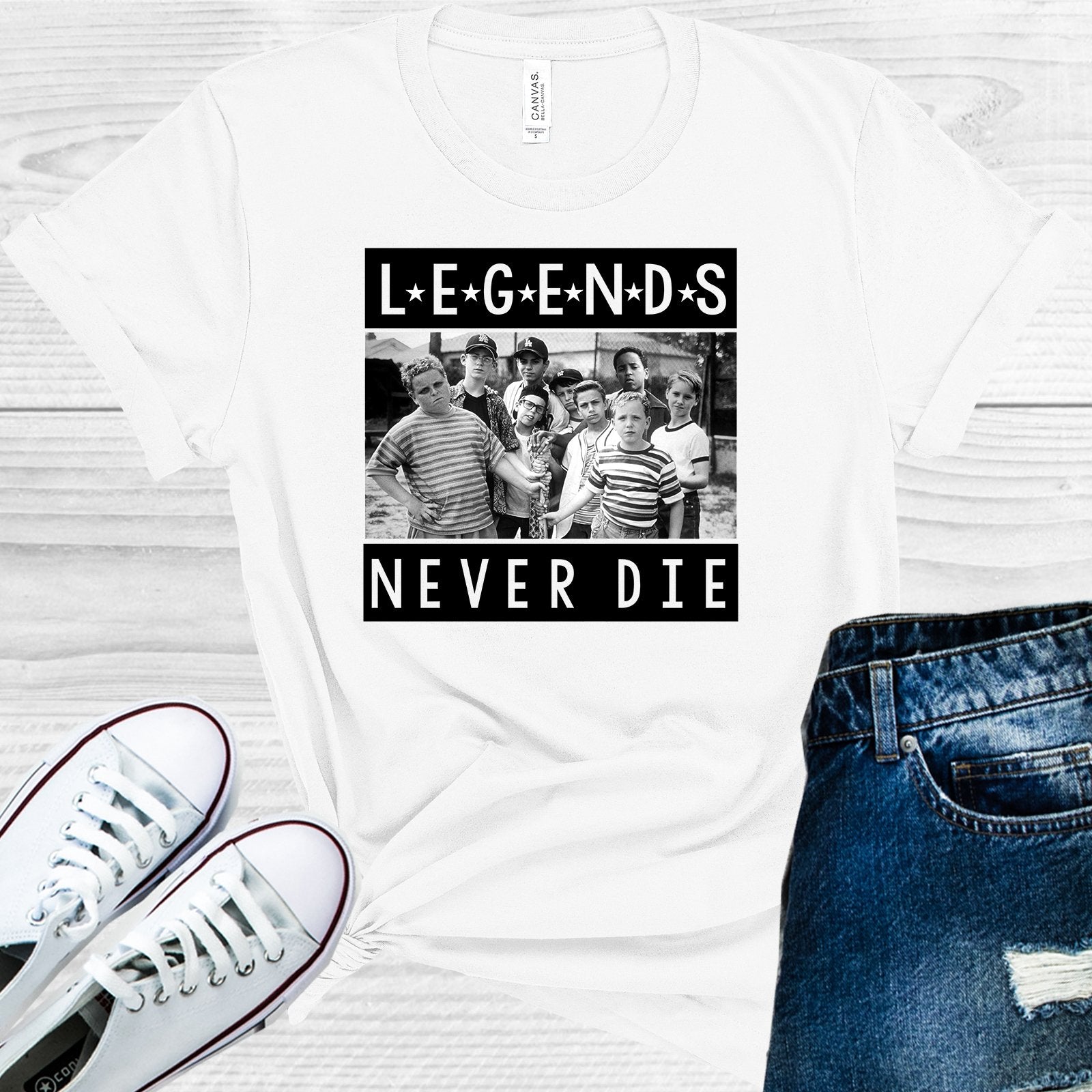 Legends Never Die Sandlot Graphic Tee Graphic Tee