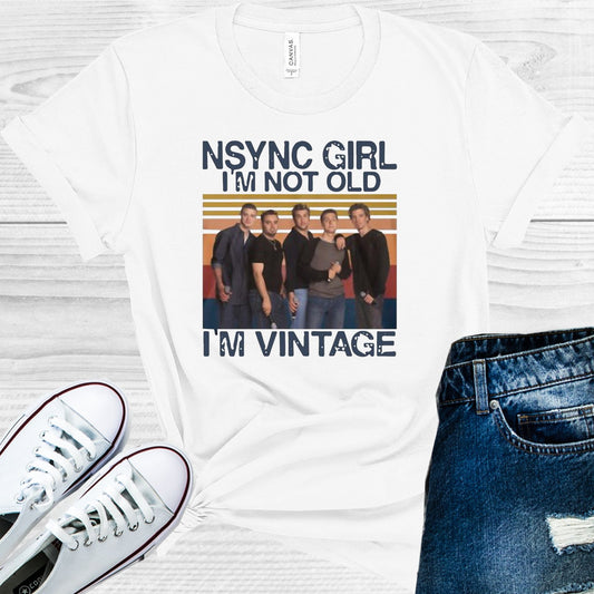 Nsync Girl Im Not Old Vintage Graphic Tee Graphic Tee