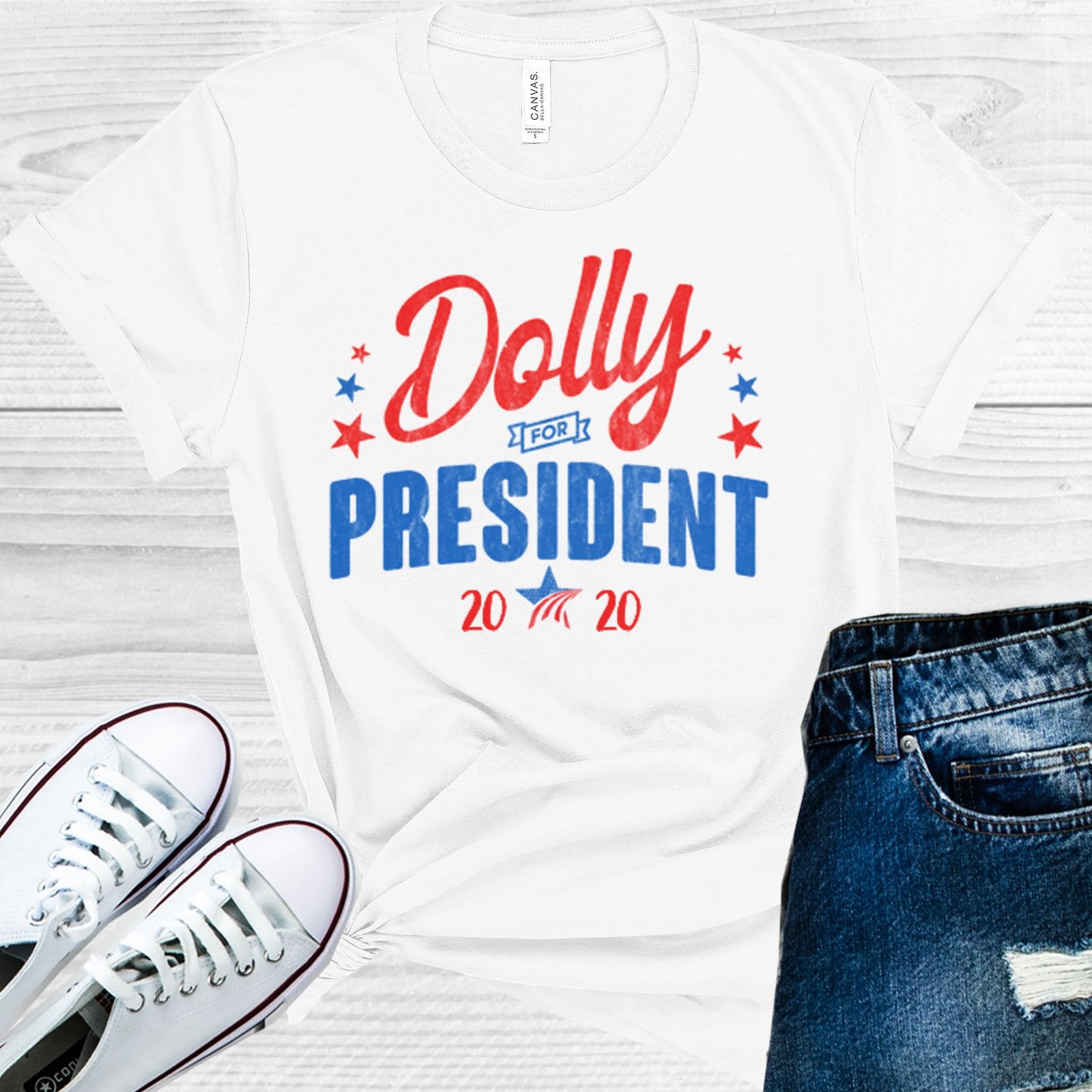 Dolly For President 2020 Graphic Tee Graphic Tee