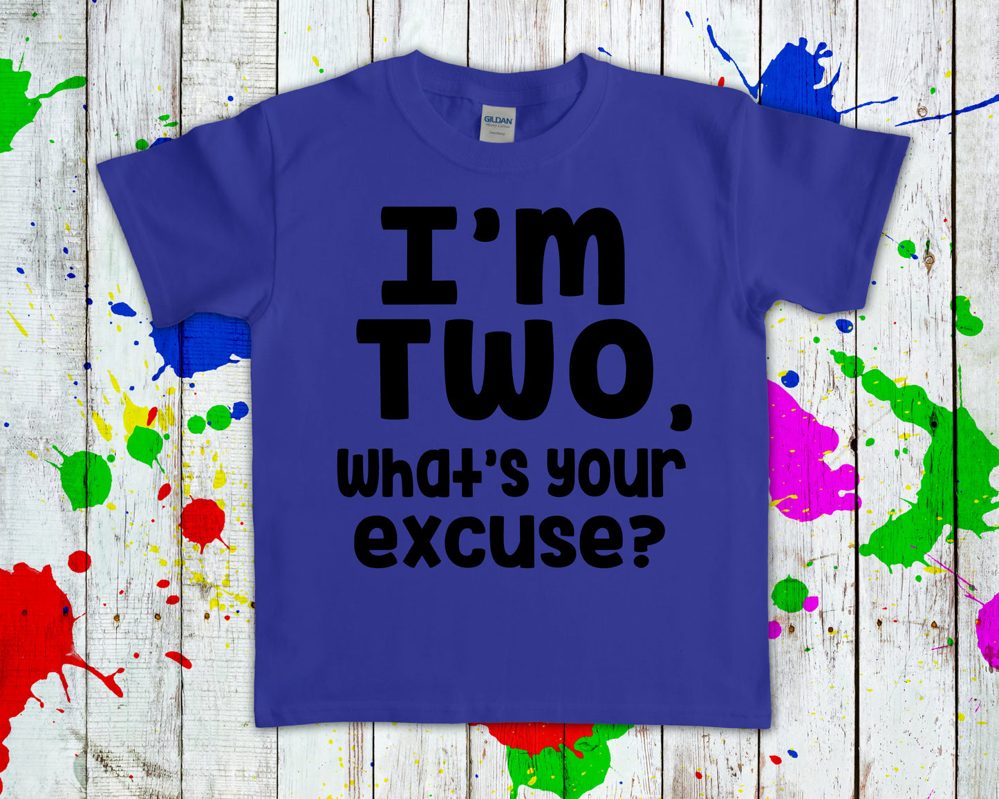 Im Two Whats Your Excuse Graphic Tee Graphic Tee