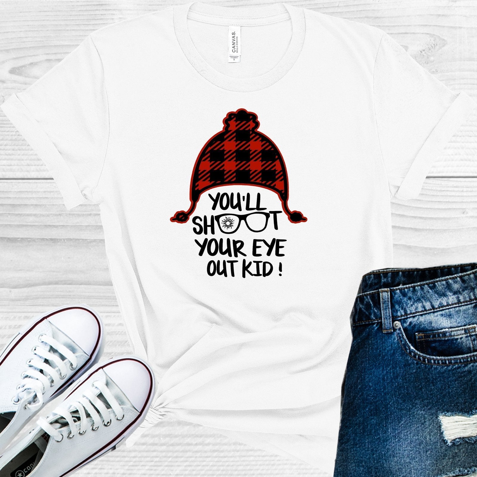 Youll Shoot Your Eye Out Christmas Story Graphic Tee Graphic Tee