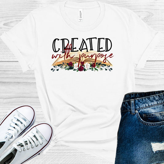 Created With Purpose Graphic Tee Graphic Tee