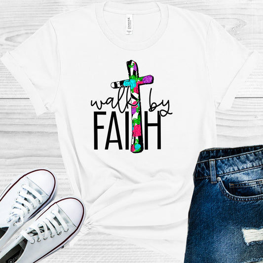 Walk By Faith Graphic Tee Graphic Tee
