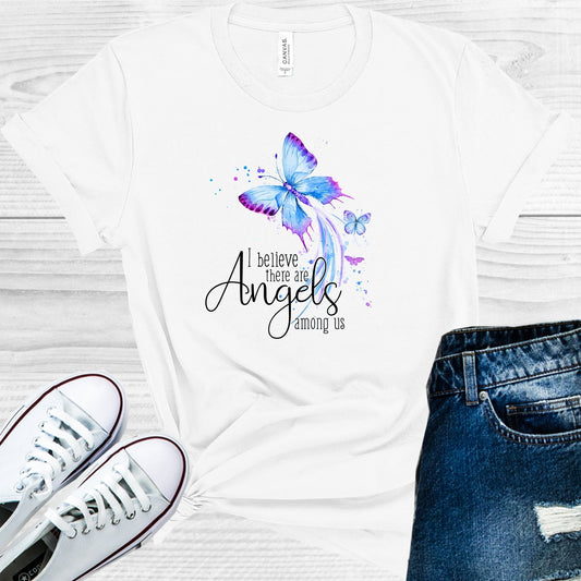I Believe There Are Angels Among Us Graphic Tee Graphic Tee