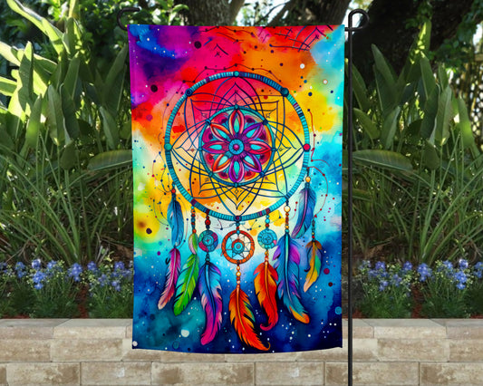 Dreamcatcher Garden Flag