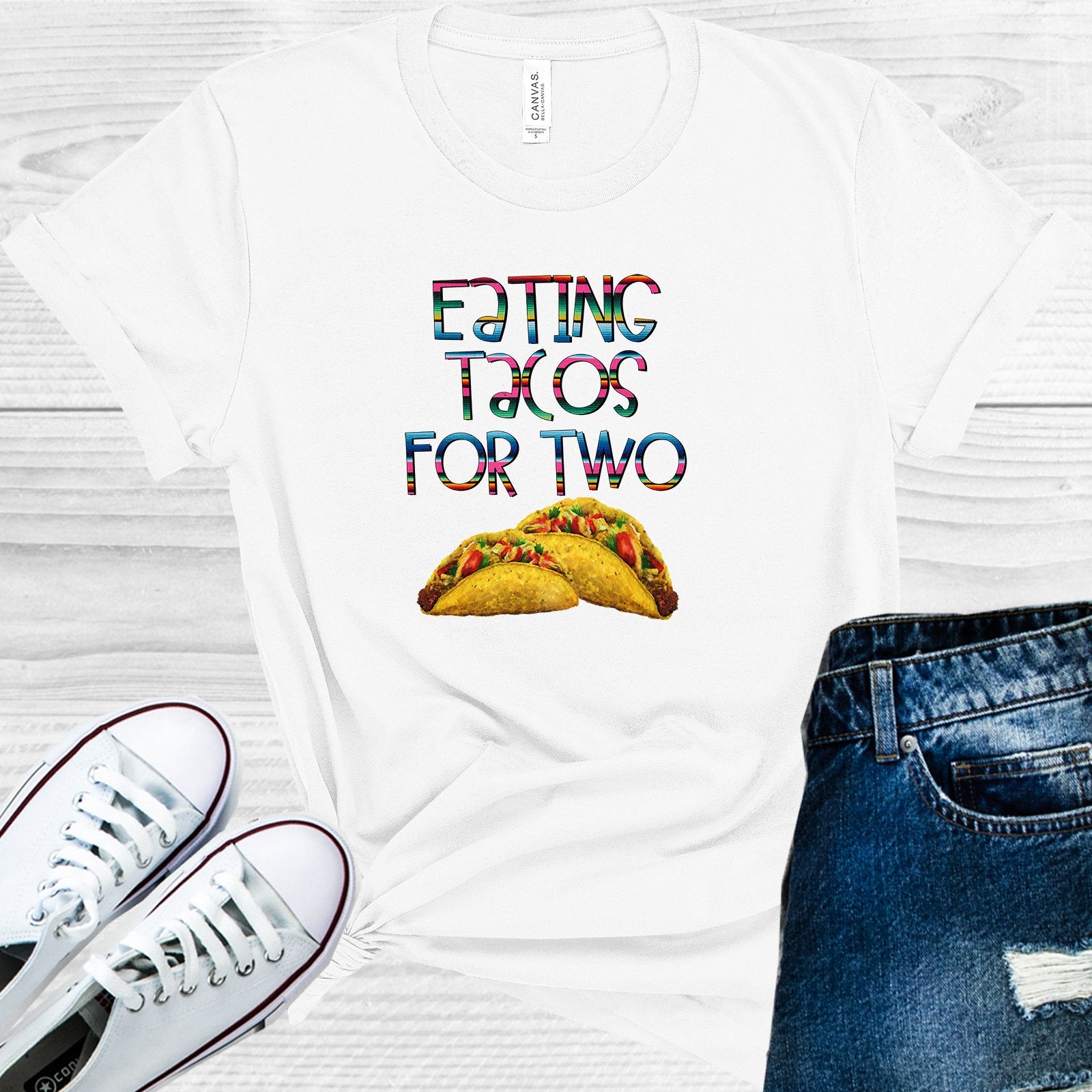 Eating Tacos For Two Graphic Tee Graphic Tee