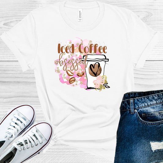 Iced Coffee Obsessed Graphic Tee Graphic Tee