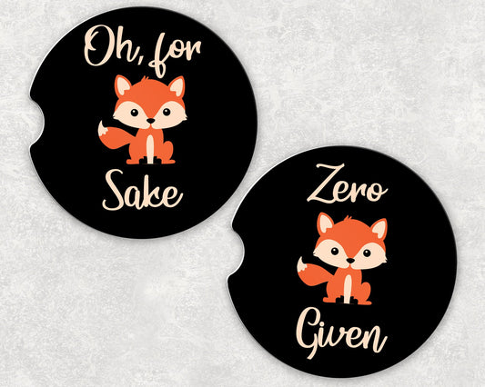 Car Coaster Set - For Fox Sake / Zero Given