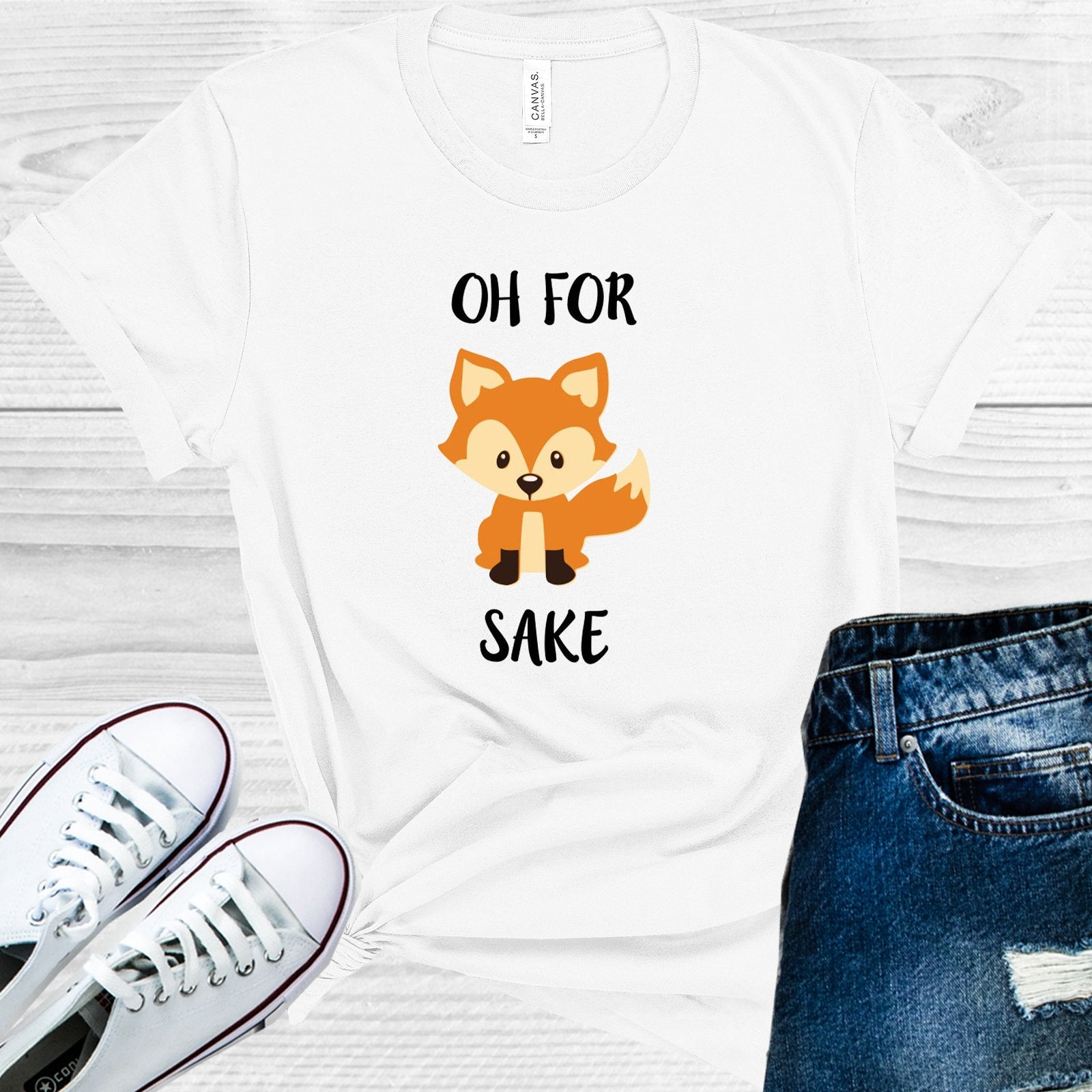 Oh For Fox Sake Graphic Tee Graphic Tee